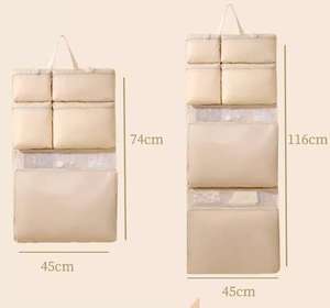 Sac de rangement pour bagages multi-poches, grande capacité, sacs à main suspendus pour voyage, pochette pour vêtements - Product Image 3