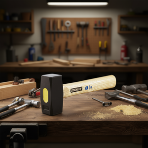 Martillo Stanley con mango de madera de 3000g para metalurgia y carpintería - Product Image 3