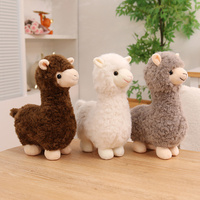 Adorables Peluches de Alpaca con Suave Pelaje Rizado en Varios Colores, Perfectos para Abrazar y como Regalos Encantadores para Todas las Edades