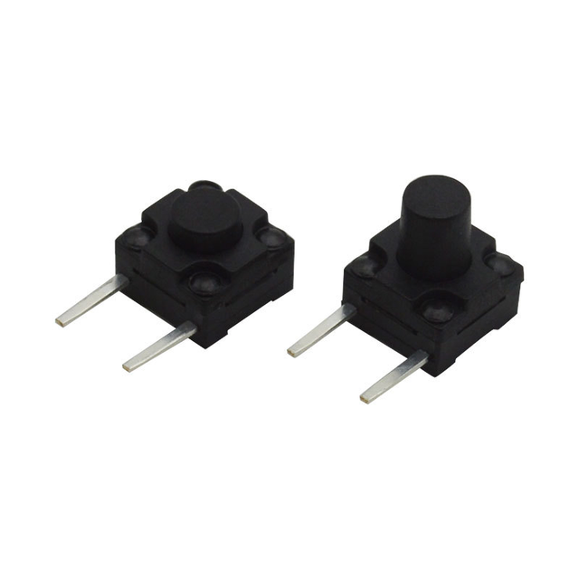 Waterproof Tact Switch 2 Pin Side Insertion 6*6*5mm 6*6*6mm 6*6*8mm Multiple Specification Available