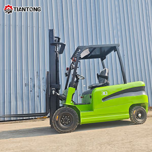 מלגזה חשמלית עם סוללת ליתיום 3 טון, בעלת סיבולת גבוהה, למחסנים מעבר לים, לפעילות תעשייתית במפעלים - Product Image 1