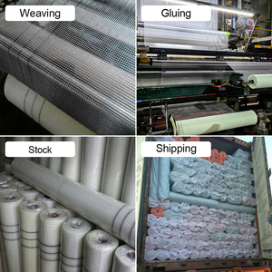 Gran oferta, tela de malla de fibra de vidrio de 190gsm, procesamiento de corte personalizado de fibra para disco abrasivo, rollo de tela de malla de fibra de vidrio - Product Image 5