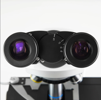 Microscope biologique trinoculaire LED WF10X avec oculaires 4X, 10X, 40X pour laboratoire, école et enseignement médical - Vente en gros OEM usine