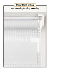 Persianas Zebra, persianas enrollables verticales eléctricas <span class=keywords><strong>de</strong></span> alta calidad, Material <span class=keywords><strong>de</strong></span> tela, instalación integrada, <span class=keywords><strong>ventanas</strong></span> francesas, uso <span class=keywords><strong>de</strong></span> habitación opaca - Product Image 5