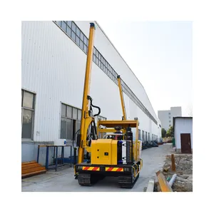 Hydraulic hammer and good quality Hydraulic Solar Screw Pile Driver Photovoltaic Piling Machine for solar project