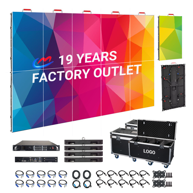 Factory Full Color RGB SMD Indoor P10 LED Display Screen Modules Advertising Video Wall Led Screen Display