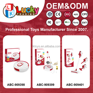 Jouets Lucky Toys - Ensemble de nettoyage pour jeu de rôle - <span class=keywords><strong>Aspirateur</strong></span> robot électrique de simulation - Jouets de jeu d'imitation pour enfants - Product Image 6