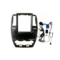 Kit de montage de tableau de bord pour autoradio Android avec boîtier Canbus et décodeur, en ABS, pour Land Rover Freelander 2 LR2 2006-2014