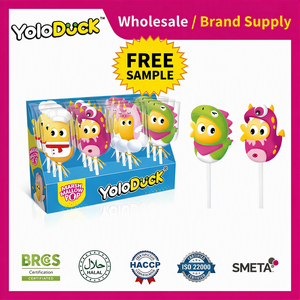 Yoloduck <span class=keywords><strong>Caramelle</strong></span> Marshmallow Certificato Halal 35g, Scatola Regalo di Lecca-lecca al Gusto Frutta - Product Image 1