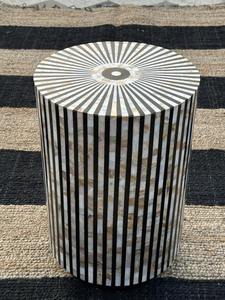 Table basse en os incrusté de qualité d'exportation avec des motifs décoratifs faits à la main pour des maisons élégantes au prix direct d'usine - Product Image 5