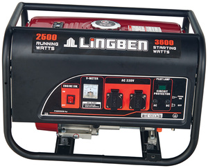 Générateur d'essence portable silencieux 2kW 3kW 5kW 8500W Haute Qualité 8KW/10KVA 5kW/5KVA 6kW LB3500 Monophasé AC LB3500 - Product Image 3