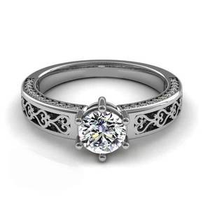 Anello con motivo a cuore per donna, tono argento, minimalista, elegante, da indossare ogni giorno, accessori moda - Product Image 2