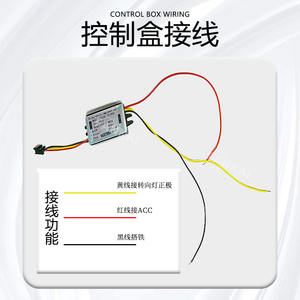 FANKAI Phare de voiture modifié 12V à LED, motif diamant bleu, à effet de flux lumineux, forme goutte d'eau, feu de jour, cristal 30000 - Product Image 4