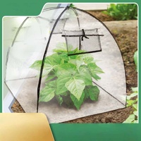 Serre verte moderne de protection contre le gel Tente de lit surélevée de couverture de ciseaux de jardin d'hiver écologique pour la croissance de petites plantes d'intérieur