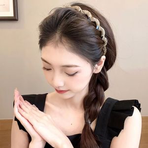 2026 Wave Large Teeth Headband Women Non-Slip <b>Cloth</b>-Wrapped French Hair Hoop for <b>Face</b> Washing - Product Image 2