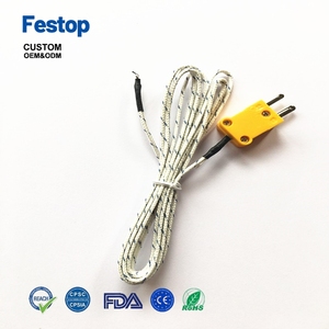 Câble isolé minéralisé, sonde simple de type K, <span class=keywords><strong>thermocouple</strong></span> avec prise - Product Image 4