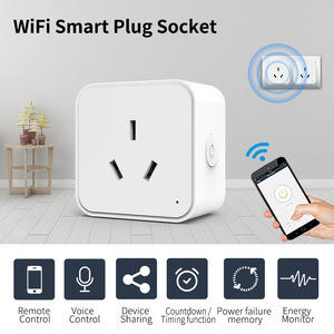 Tuya Wifi & ZigBee 16A AU thông minh cắm với màn hình điện Alexa/Google nhà hẹn giờ ứng dụng điều khiển cho bệnh viện tường ổ cắm sử dụng - Product Image 3