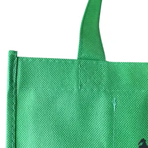 Sac à vin vert OEM écologique réutilisable 6 bouteilles non tissé avec impression personnalisée en gros sur mesure