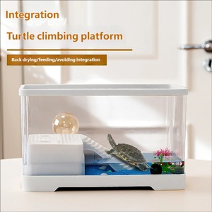 Plataforma <span class=keywords><strong>de</strong></span> Escalada para Tortugas <span class=keywords><strong>de</strong></span> Alta Compatibilidad, Estructura Estable para Tortugas <span class=keywords><strong>Rojas</strong></span> y Uso en Acuarios - Product Image 6