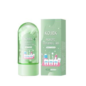 Comprimés de dentifrice probiotiques à la menthe, blanchissants et à croquer, kit de blanchiment dentaire, marque privée, vente chaude - Product Image 6