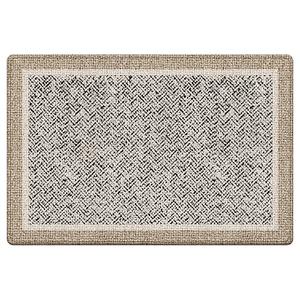 Tapis de bureau géométrique moderne, rectangulaire, antidérapant, pour bureau, salle d'étude, tapis de sol - Product Image 4