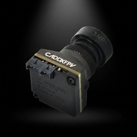 Caddx Ratel Pro 1500TVL BSI Sensor FPV Kamera Penglihatan Malam Starlight (PAL/NTSC, Lensa 2.8mm, Hitam)