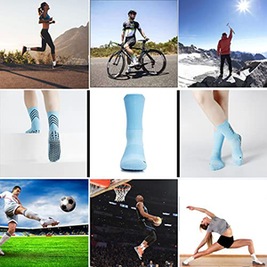 Calcetines de Fútbol de Media Caña con Puntos, Suela Antideslizante de Rizo y Reforzados - Product Image 6