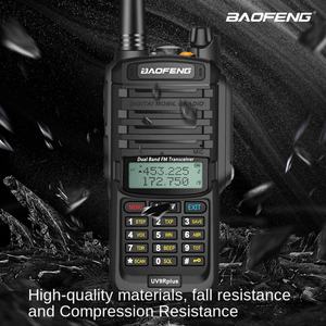 Walkie Talkie Portátil Baofeng UV9Rplus de 5W de Alta Potencia, Intercomunicador Digital Impermeable para Viajes en Auto al Aire Libre y Uso Marítimo - Product Image 3