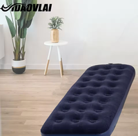 Matelas Gonflable Robuste Queen Size Facile à Ranger, Matelas Pneumatique Gonflable Queen de 24 Pouces, Lit Gonflable Queen Size