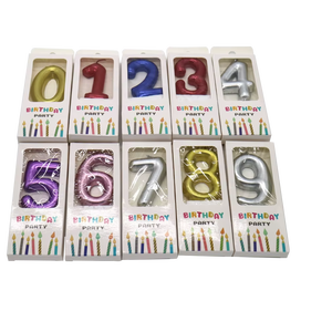 Vela con Número del 0 al 9 <span class=keywords><strong>para</strong></span> <span class=keywords><strong>Pasteles</strong></span> de Fiesta - Product Image 3