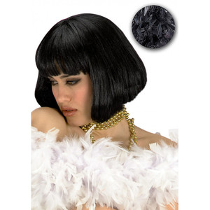 Boa di piume nere 180 cm - Product Image 1