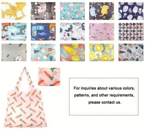Custom Foldable Promotional Tote Bag in Canvas with Mixed Color Pattern <b>for</b> Corporate Events - Product Image 4