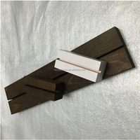 Porte-menu de restaurant en bois naturel présentoir porte-carte de table de nom pour cartes postales artisanat en bois boîtes en bois panneaux muraux