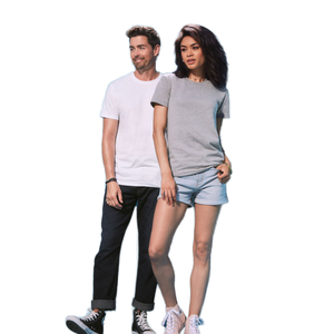 T-shirt personnalisé avec logo, vêtements en gros, unisexe, 100% coton, impression sérigraphique, t-shirt décontracté à col rond, t-shirt uni avec motif - Product Image 1