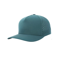 Casquette de sport en nylon imperméable à séchage rapide à 5 panneaux, respirante, style streetwear, logo personnalisable, unisexe, broderie 3D