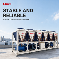 Refroidisseur industriel à vis refroidi par air 215 kW-640 kW avec compresseur semi-hermétique et réfrigérant R134a simple
