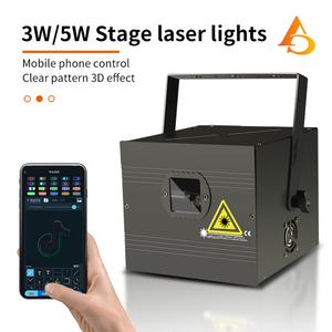 Luces LED de Escenario a Todo Color DMX512 de 5W para DJ, Discoteca, Bodas, con Fácil Instalación, Venta al Por Mayor - Product Image 2