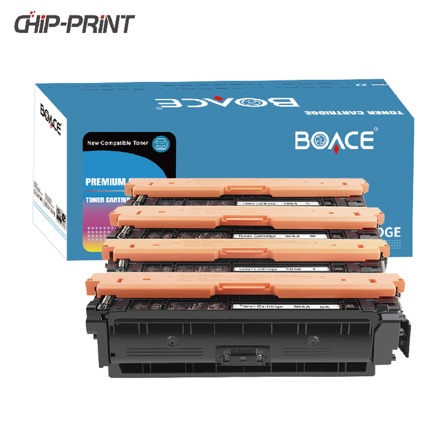 Chip-print Compatible Color Toner Cartridges Q2670A Q2671A Q2672A Q2673A 308A 309A for HP Laser Printers, Wholesale