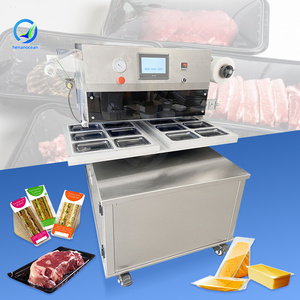 Machine <span class=keywords><strong>d</strong></span>'emballage sous vide OCEAN pour <span class=keywords><strong>charcuterie</strong></span>, avec fonction <span class=keywords><strong>de</strong></span> scellage, pour barquettes, emballages coussin et emballages sous gaz MAP, avec injection <span class=keywords><strong>d</strong></span>'azote - Product Image 1