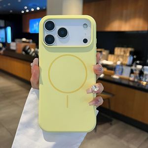 Funda Magnética de TPU para <span class=keywords><strong>iPhone</strong></span> 14 <span class=keywords><strong>Pro</strong></span> Max, Protector de Lente Estilo Ins, Sensación de Piel, Antihuellas, <span class=keywords><strong>Precio</strong></span> de Fábrica al por Mayor - Product Image 4