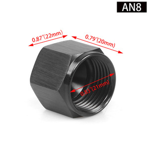 Conector de Tanque de Combustible, Tapón AN4 AN6 AN8 AN10 AN12 de Aleación de Aluminio para Modificación de Automóviles - Product Image 4