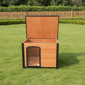 SDD007 Cuccia per Cani in Legno Ecologica con Motivo Stampato per Uso Interno ed Esterno - Product Image 4