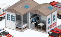 WooWild – Nouvelle structure modulaire préfabriquée rapide, portable, mobile, étanche en PEHD, alimentée à l'énergie solaire, écologique et moderne pour parcs, cours, entrepôts et ateliers