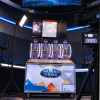 Machine de jeu HUAXI Pick 4 Lucky Lotto & Keno, système de tirage automatique RFID en direct sur site