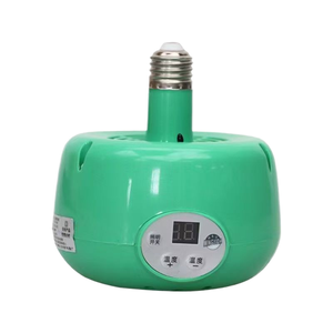Lampe chauffante ignifuge pour poulailler, ventilateur de chauffage professionnel pour animaux avec capteur de température - Product Image 4