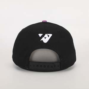 Casquette de baseball logo personnalisé avec de légères courbes et des arcs formels broderie bouffante tissu sportif de haute qualité pour un usage professionnel - Product Image 6