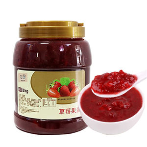 Concentrado de Sirope de Mermelada de Fresa y Melocotón para Té de Burbujas, Venta al por Mayor, 3 kg, Sabores de Frutas Mixtas, Precio con Descuento - Product Image 2