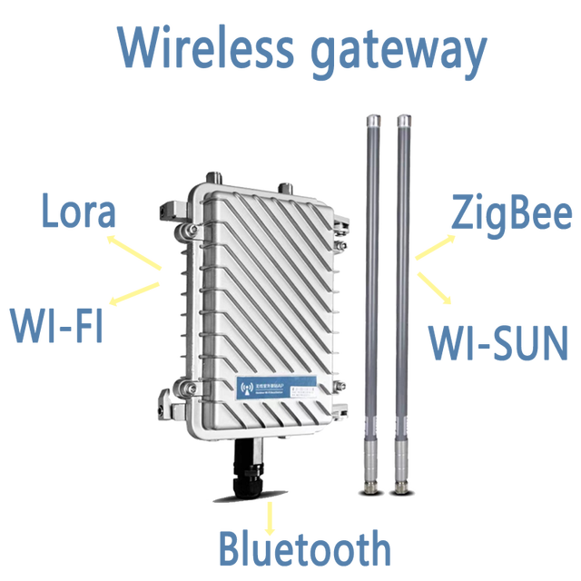 WI-SUN Gateway Controller for Solar Street Lights Long-Range Wireless IoT Gateway with 4G/Ethernet Connectivity