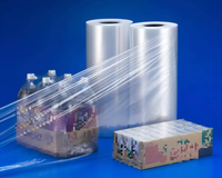 Offre Spéciale d'eau minérale bouteille de boisson emballage transparent rouleau de film rétractable PE