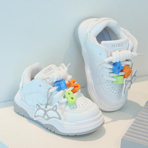 Chaussures de sport pour enfants Garçons et filles Chaudes Écologiques Respirantes Antidérapantes Semelle souple Tige en tissu extensible - Product Image 5